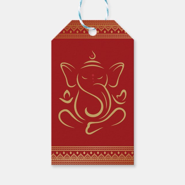 Ganesh Geschenkanhänger (Vorderseite)