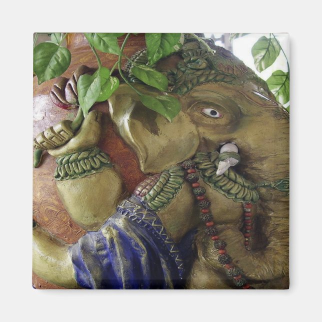 Ganesh in Haridwar, Indien. Magnet (Vorne)