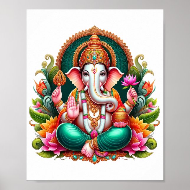 Ganesh ji poster (Vorne)