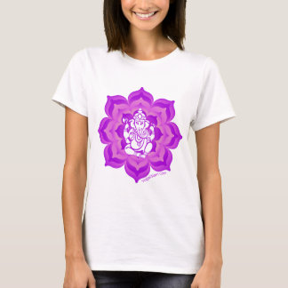 Ganesh lila Entwurf T-Shirt