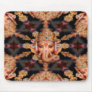 Ganesh Mandala-Mausunterlage Mousepad
