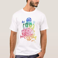 Ganesh Mantra Aquarell Tshirt