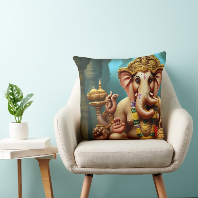 Ganesh nimmt eine Selfie Kissen (Stuhl )