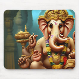 Ganesh nimmt eine Selfie Mousepad
