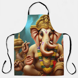 Ganesh nimmt eine Selfie Schürze
