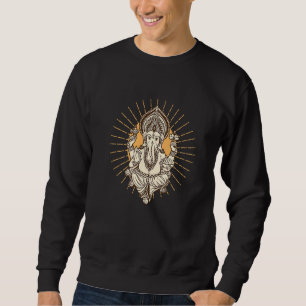 Ganesh Ohm Yoga Drittes Auge Isha Hindu Linga  11 Sweatshirt