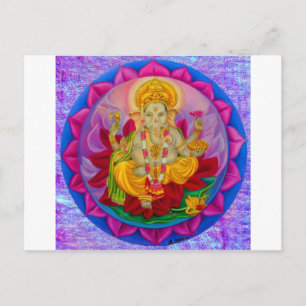 Ganesh Postkarte