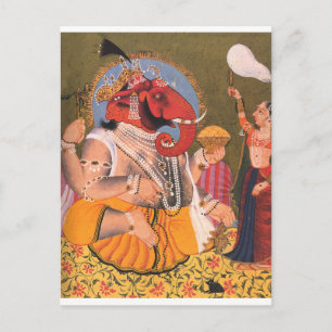 Ganesh Postkarte