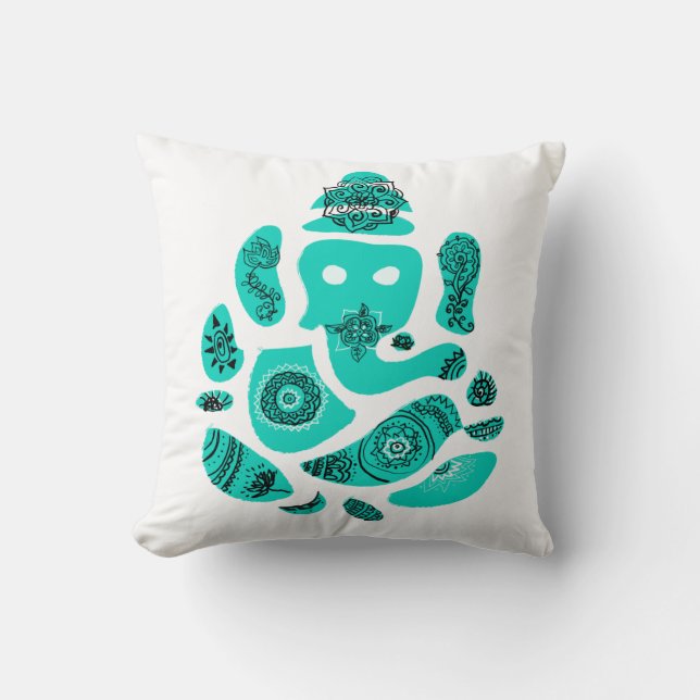 Ganesh Throw Cushion Kissen (Vorderseite)