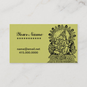 Ganesh Visitenkarte