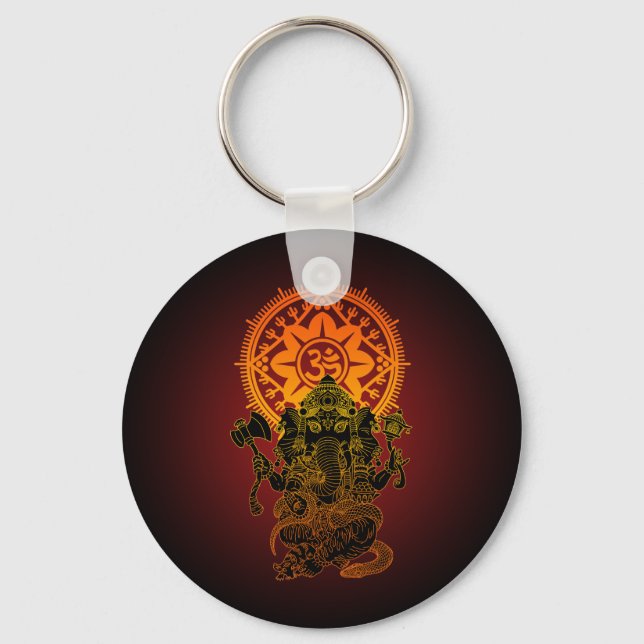 Ganesha 02 schlüsselanhänger (Vorderseite)