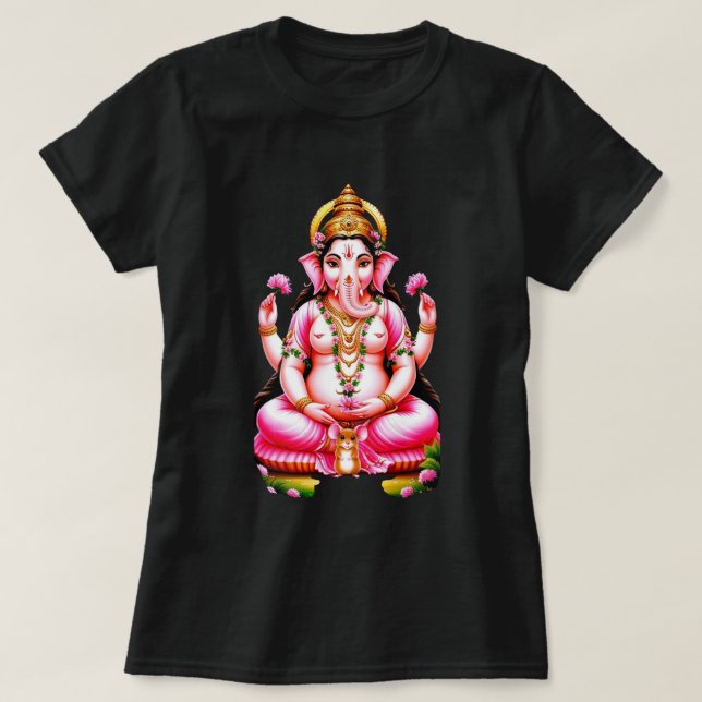 Ganesha 2 Frauen T-Shirt (Design vorne)