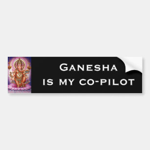 Ganesha Autoaufkleber - Version 7