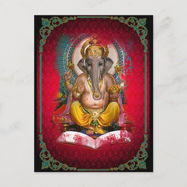 Ganesha - Carte postale (Devant)