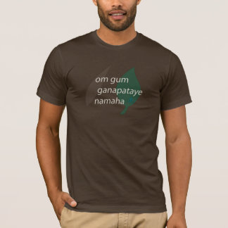 Ganesha das Yoga der Männer Beschwörungsformel-T - T-Shirt