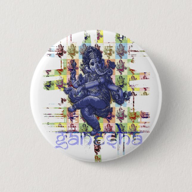 GANESHA | Erstellen Sie Ihren eigenen Hintergrund Button (Vorderseite)