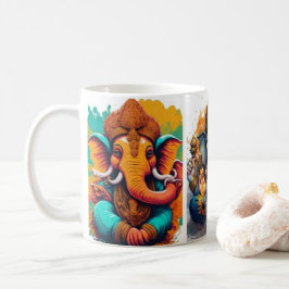 Ganesha, Ganesch, Ganapati-Abbau von Hindernissen Kaffeetasse