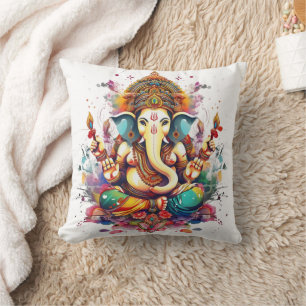 Ganesha, Ganesch, Ganapati-Abbau von Hindernissen  Kissen