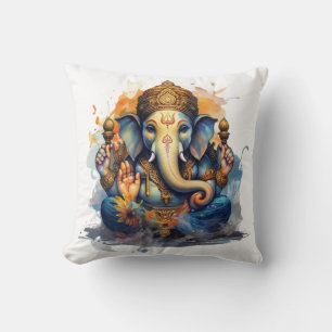 Ganesha, Ganesch, Ganapati-Abbau von Hindernissen  Kissen