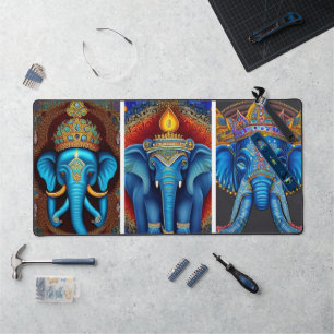 Ganesha, Ganesch, Ganapati-Abbau von Hindernissen Schreibtischunterlage