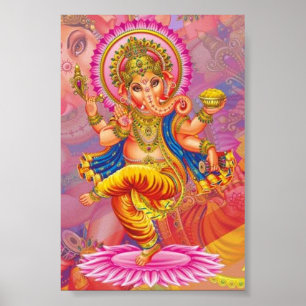 Ganesha Gott Elefant Poster