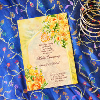 Ganesha Haldi Einladung