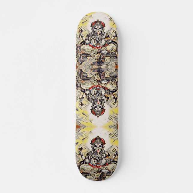 Ganesha Indie Slide Element Custom Pro Park Board Skateboard (Vorne)