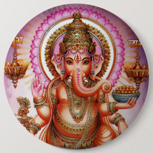Ganesha Knopf - Version 7 Button