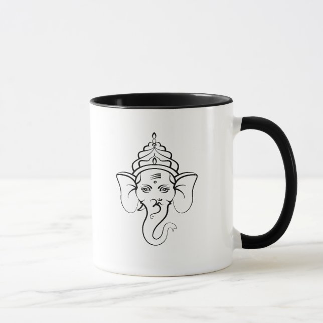 Ganesha Kopf Tasse (Rechts)