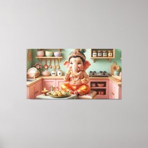 Ganesha Leinwanddruck