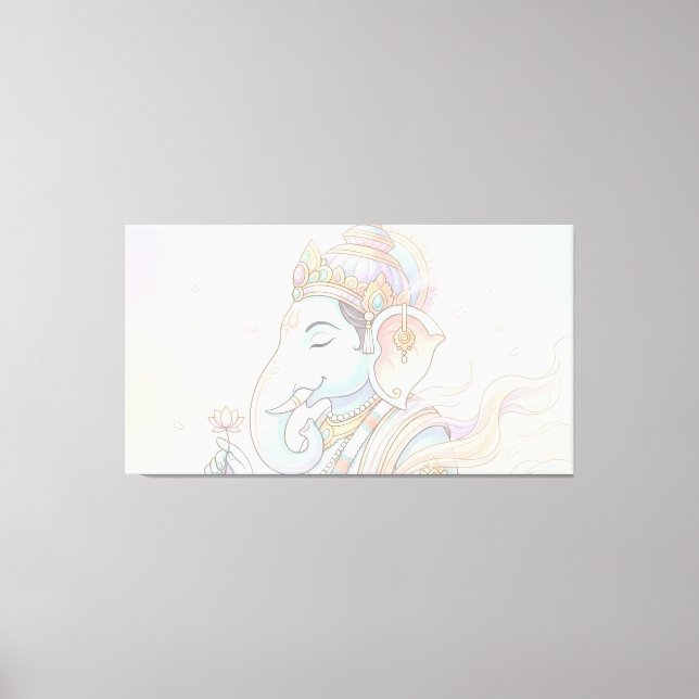 Ganesha Leinwanddruck (Vorderseite)