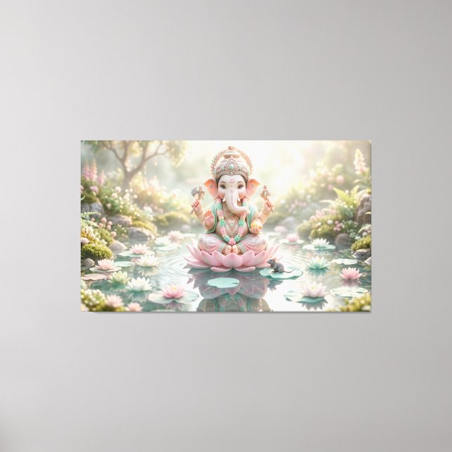 Ganesha Leinwanddruck (Vorderseite)