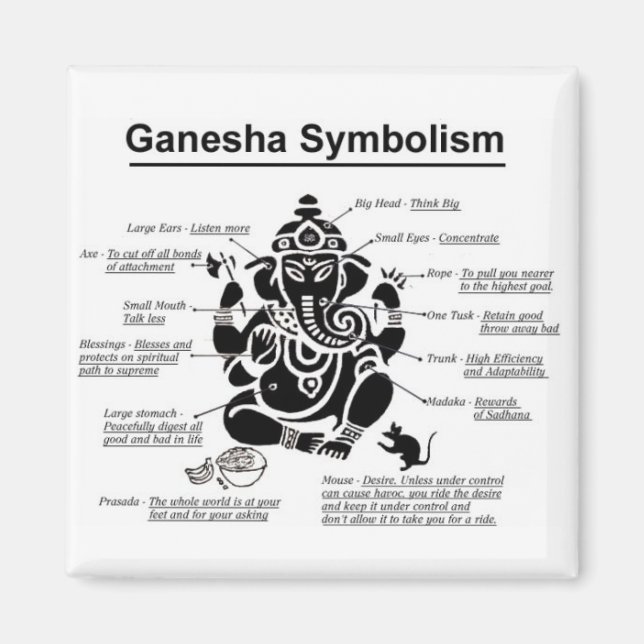 Ganesha Magnet (Vorne)