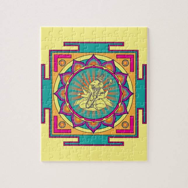 Ganesha Mandala (Vertikal)