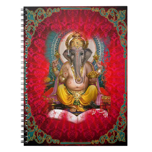 Ganesha - Notebook, Tagebuch (Vorderseite)