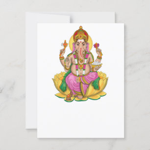 Ganesha Postcard Postkarte