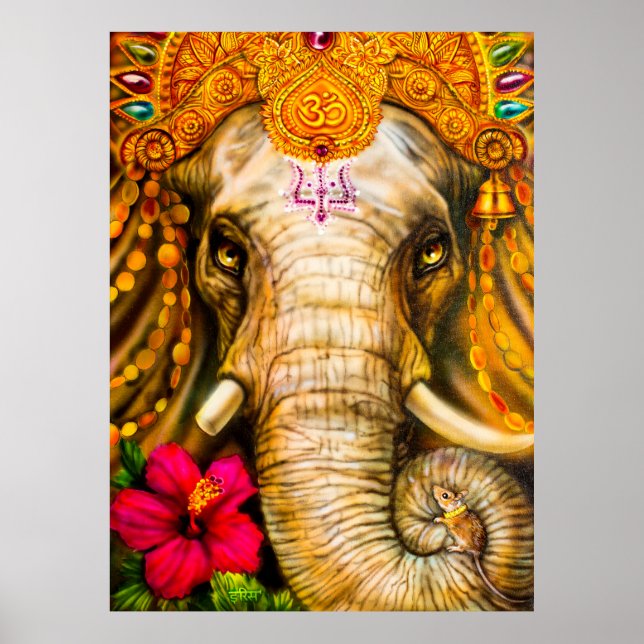 Ganesha Poster (Vorne)