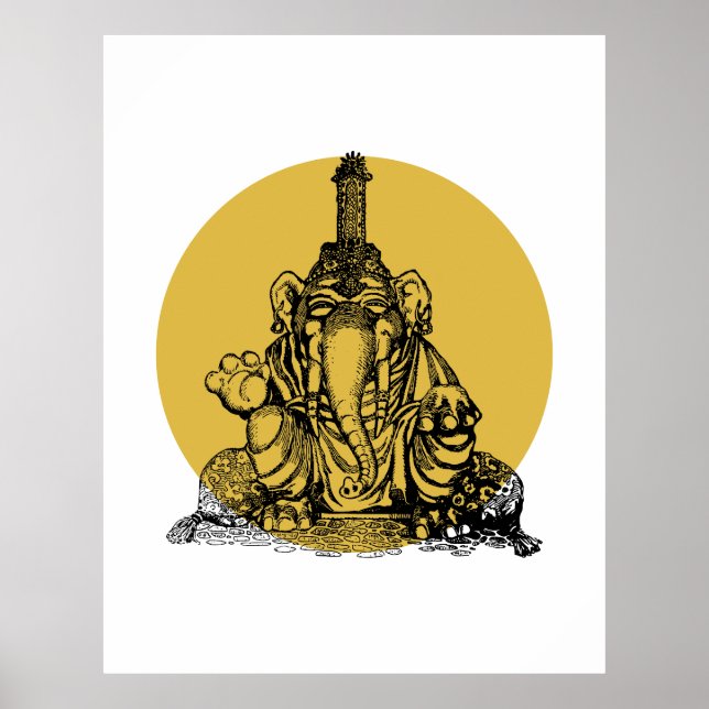 Ganesha Poster (Vorne)