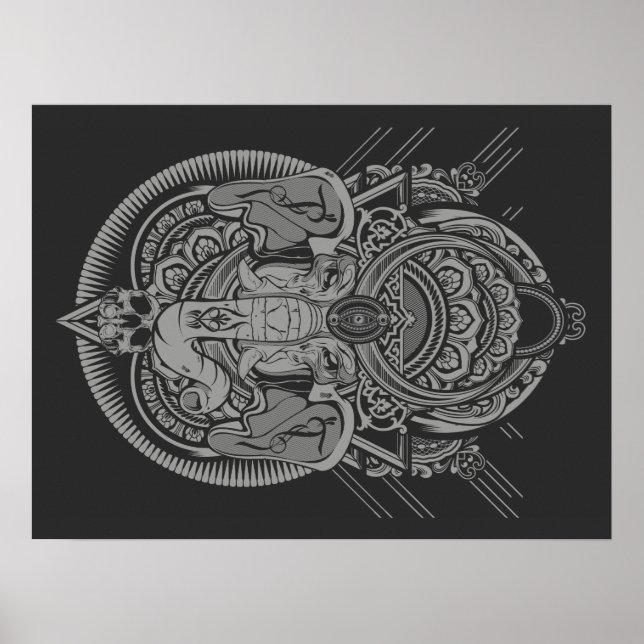 Ganesha Poster (Vorne)