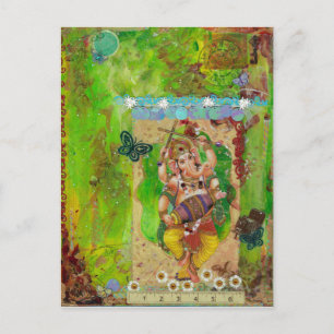 Ganesha Postkarte