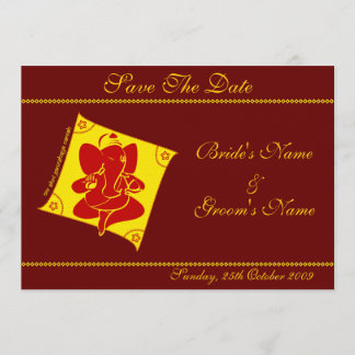 Ganesha Save the Date