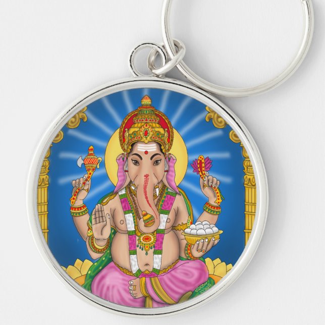 Ganesha Schlüsselanhänger (Vorne)