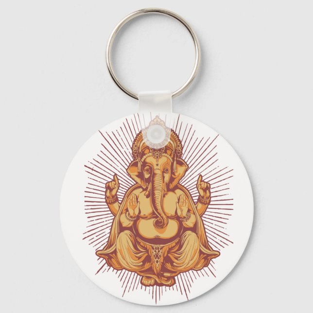 Ganesha Schlüsselanhänger (Vorderseite)