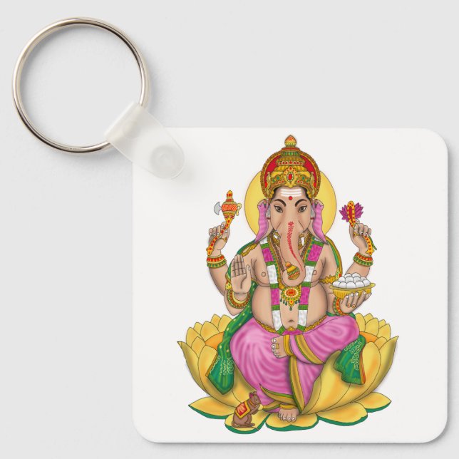 Ganesha Schlüsselanhänger (Vorderseite)