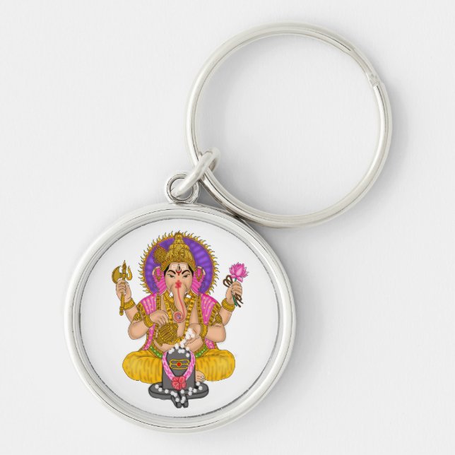 Ganesha-Schlüsselanhänger Schlüsselanhänger (Vorne)