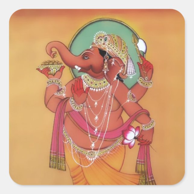 Ganesha Stickers #3 (Vorderseite)