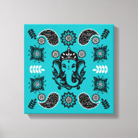 Ganesha-Themen-Hindu-Kunstprint