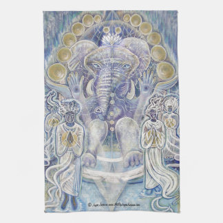 Ganesha Wealth Segnen Küchentuch