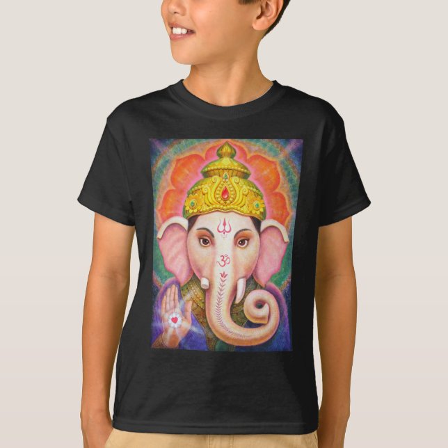 Ganeshas Segen T-Shirt (Vorderseite)