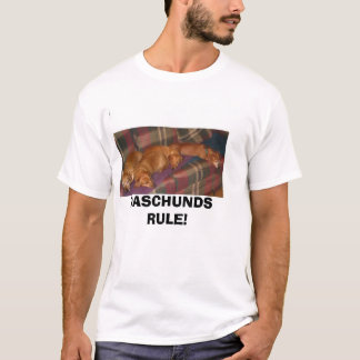 gang1a, DASCHUNDS REGEL! T-Shirt